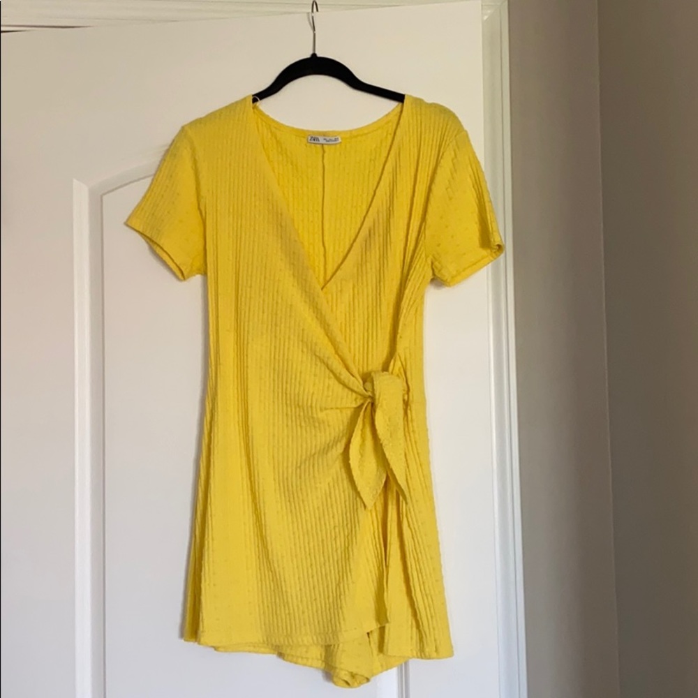 Yellow Zara Romper